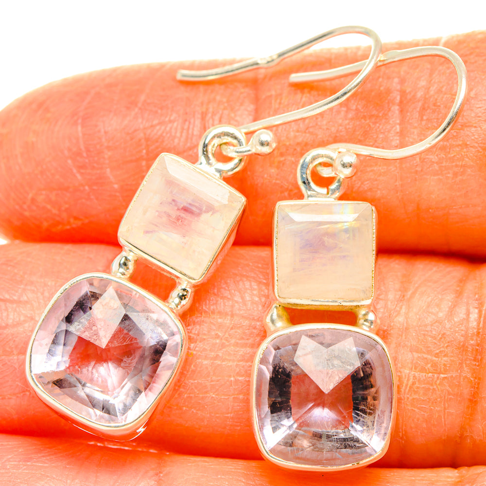 Kunzite Earrings handcrafted by Anasilvercos - EARR427639