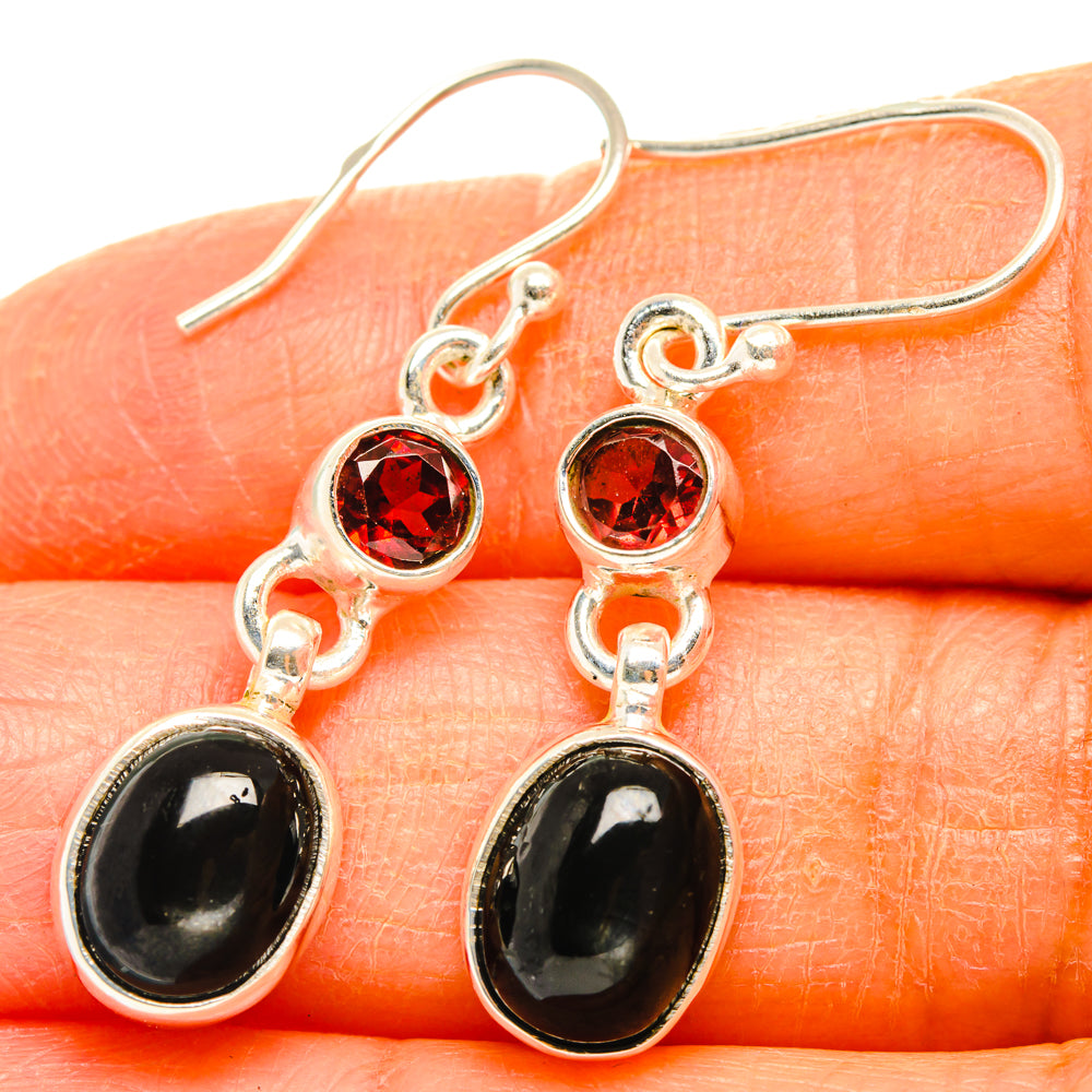 Star Diopside Earrings handcrafted by Anasilvercos - EARR427648