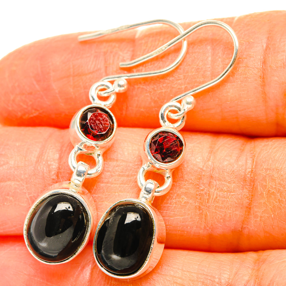 Star Diopside Earrings handcrafted by Anasilvercos - EARR427651