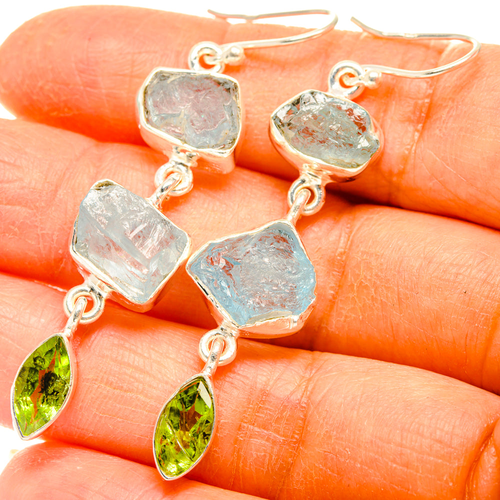 Aquamarine Earrings handcrafted by Anasilvercos - EARR427672