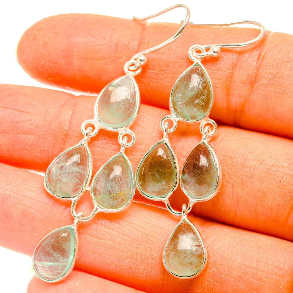 Aquamarine Earrings handcrafted by Anasilvercos - EARR427676