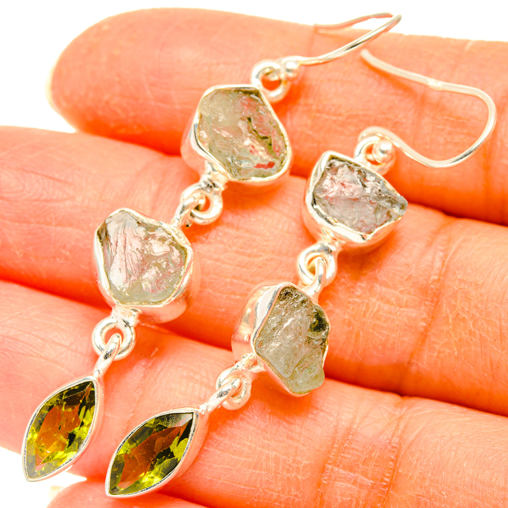 Aquamarine Earrings handcrafted by Anasilvercos - EARR427687