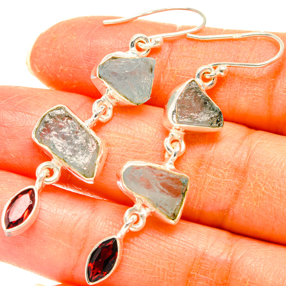 Aquamarine Earrings handcrafted by Anasilvercos - EARR427692