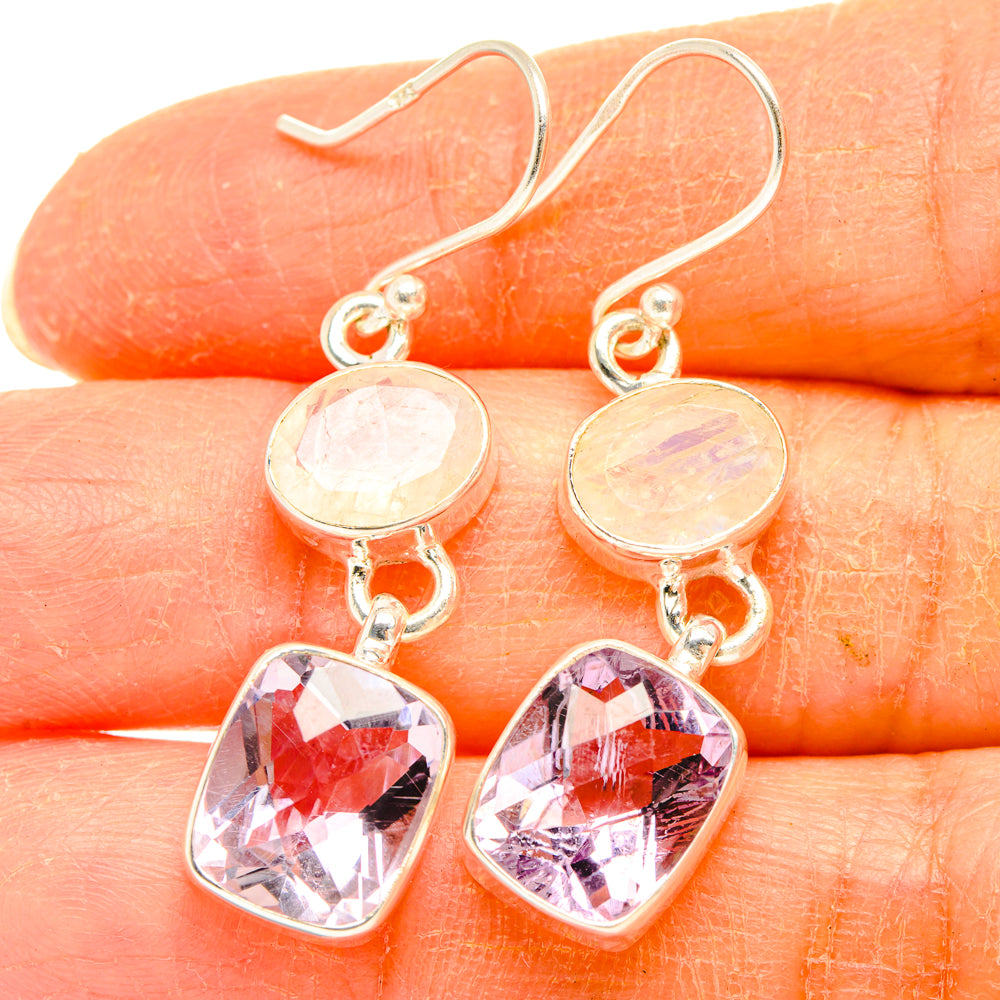Kunzite Earrings handcrafted by Anasilvercos - EARR427710