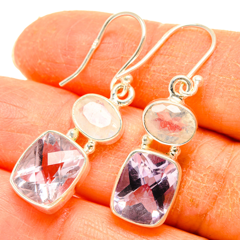 Kunzite Earrings handcrafted by Anasilvercos - EARR427712