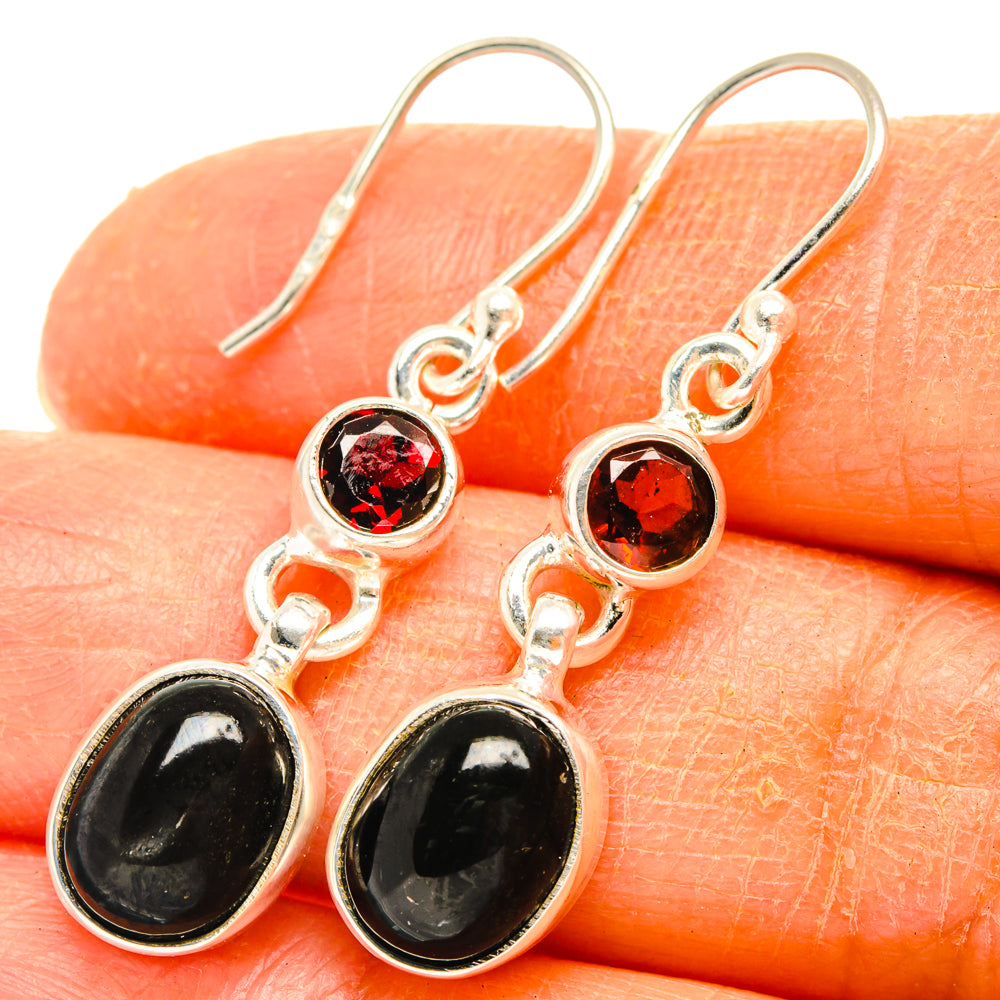 Star Diopside Earrings handcrafted by Anasilvercos - EARR427719