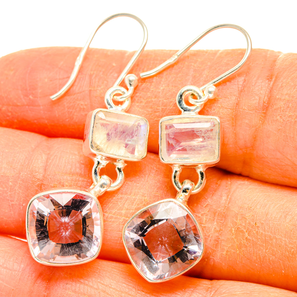 Kunzite Earrings handcrafted by Anasilvercos - EARR427732
