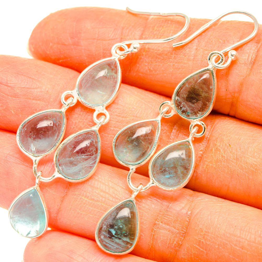 Aquamarine Earrings handcrafted by Anasilvercos - EARR427755