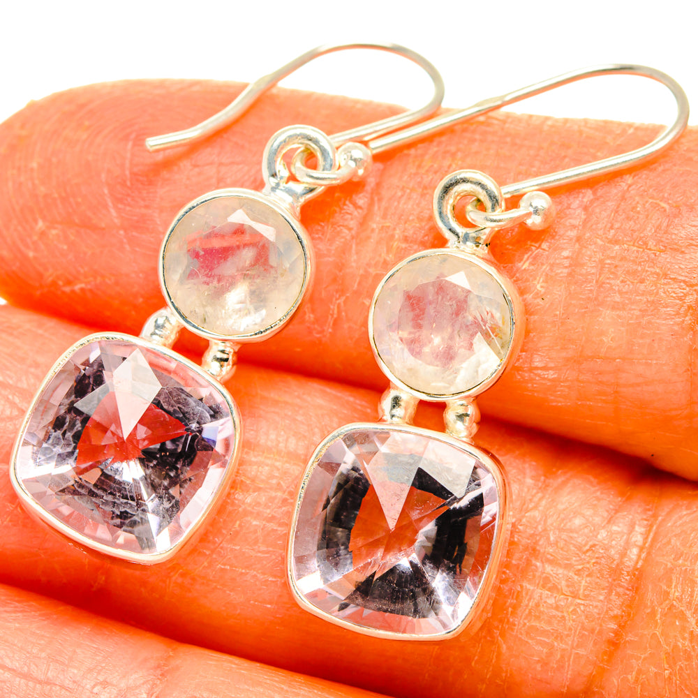 Kunzite Earrings handcrafted by Anasilvercos - EARR427760