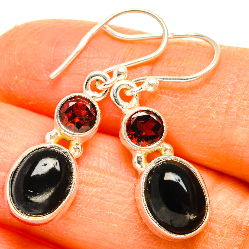 Star Diopside Earrings handcrafted by Anasilvercos - EARR427767