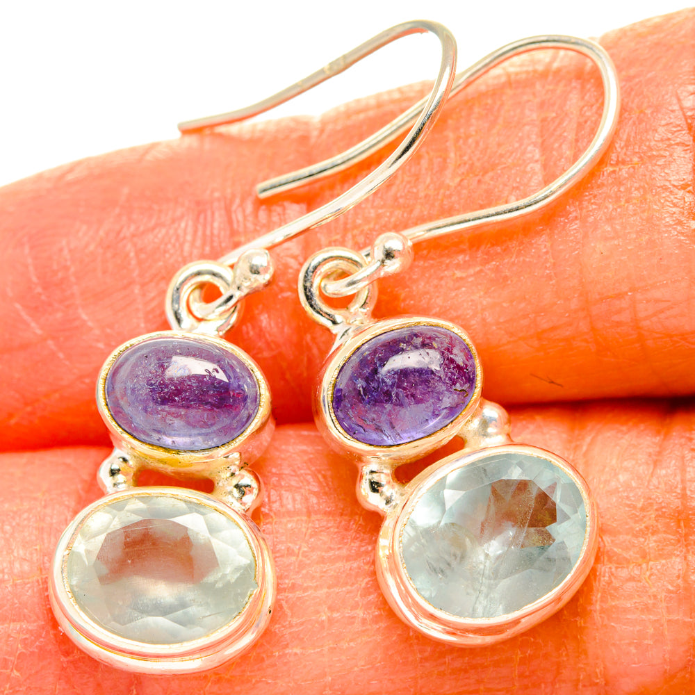 Aquamarine Earrings handcrafted by Anasilvercos - EARR427784