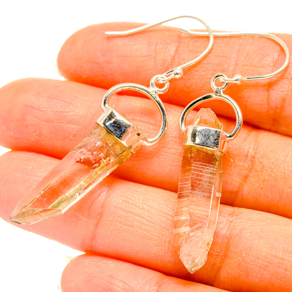 Citrine Earrings handcrafted by Anasilvercos - EARR427816