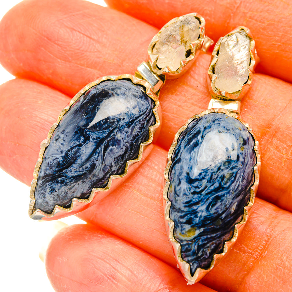Pietersite Earrings handcrafted by Anasilvercos - EARR427829