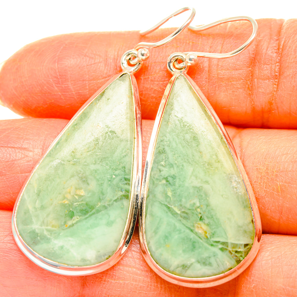Lemon Jasper Earrings handcrafted by Anasilvercos - EARR427900