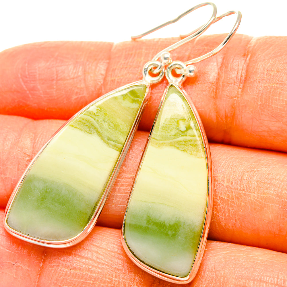 Peruvian Opal Earrings handcrafted by Anasilvercos - EARR427974