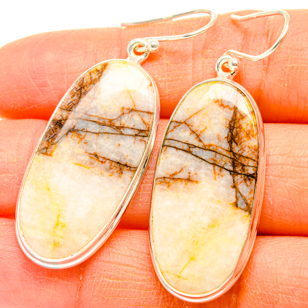 Picture Jasper Earrings handcrafted by Anasilvercos - EARR427994