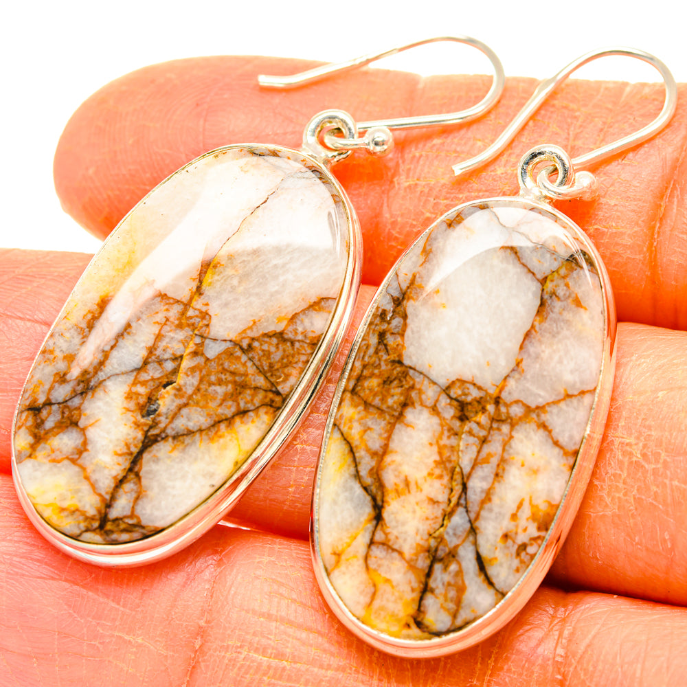 Picture Jasper Earrings handcrafted by Anasilvercos - EARR428033