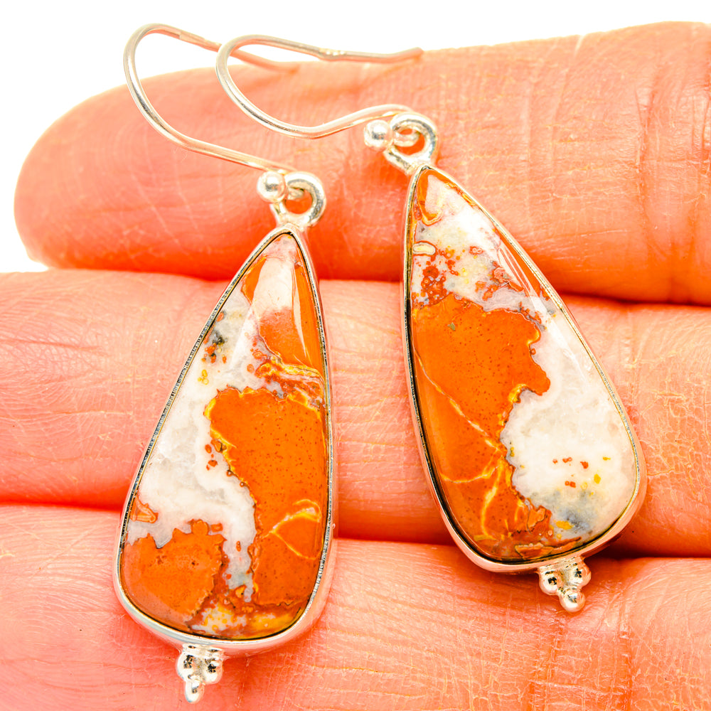 Maligano Jasper Earrings handcrafted by Anasilvercos - EARR428087