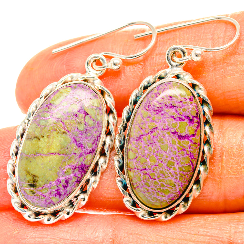 Stichtite Earrings handcrafted by Anasilvercos - EARR428116