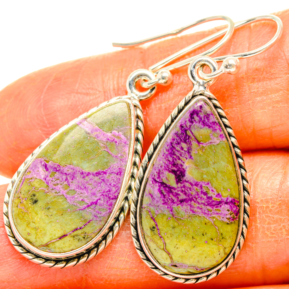 Stichtite Earrings handcrafted by Anasilvercos - EARR428124