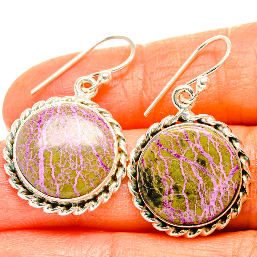 Stichtite Earrings handcrafted by Anasilvercos - EARR428125