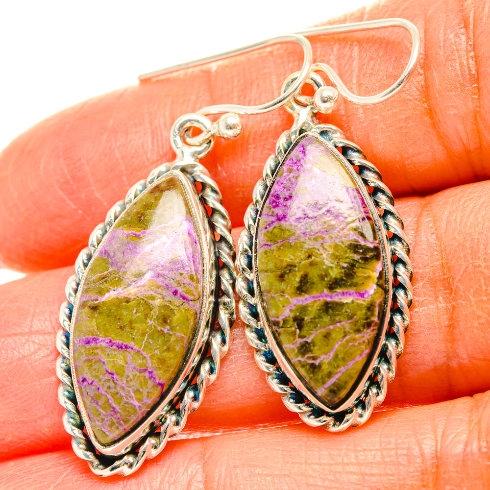 Stichtite Earrings handcrafted by Anasilvercos - EARR428205