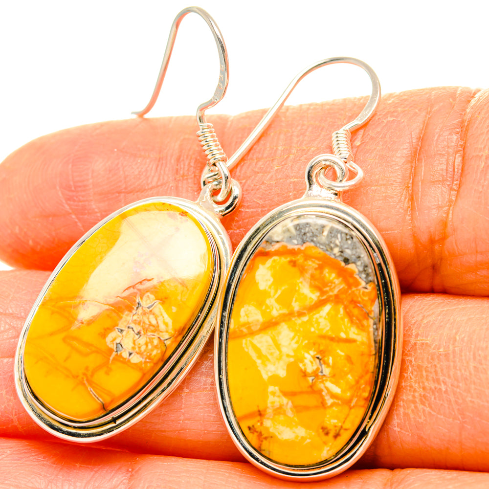 Maligano Jasper Earrings handcrafted by Anasilvercos - EARR428393