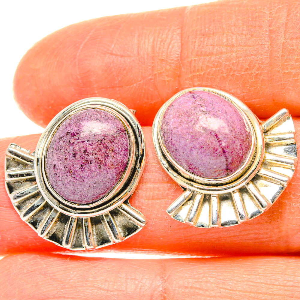 Stichtite Earrings handcrafted by Anasilvercos - EARR428479