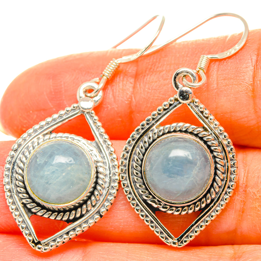 Aquamarine Earrings handcrafted by Anasilvercos - EARR428613