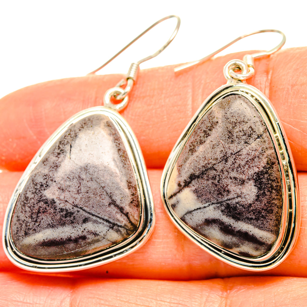 Red Jasper Earrings handcrafted by Anasilvercos - EARR428627