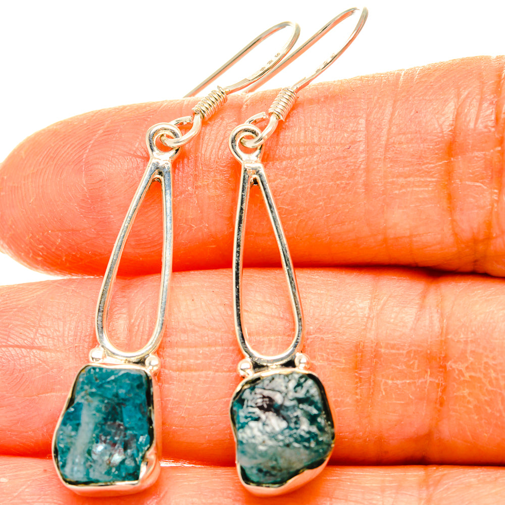 Apatite Earrings handcrafted by Anasilvercos - EARR428629