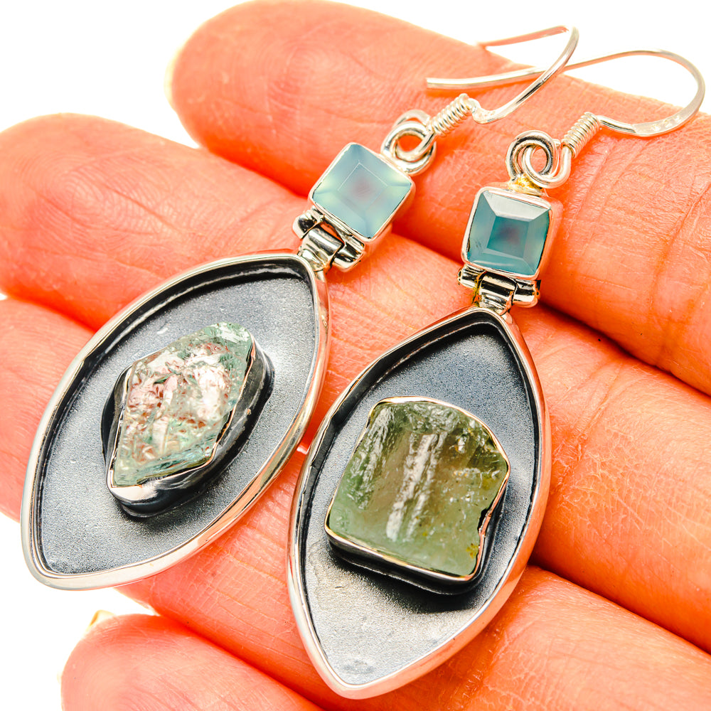 Aquamarine Earrings handcrafted by Anasilvercos - EARR428736