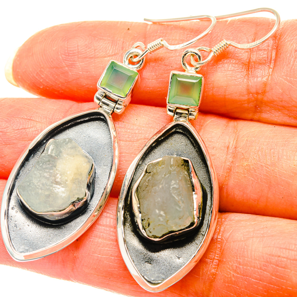 Aquamarine Earrings handcrafted by Anasilvercos - EARR428781