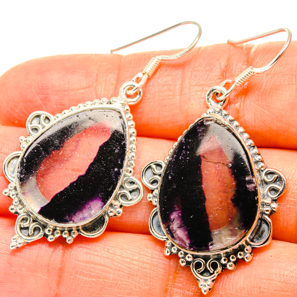 Fluorite Earrings handcrafted by Anasilvercos - EARR428787