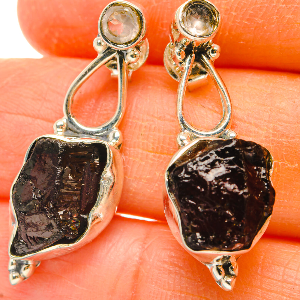 Garnet Earrings handcrafted by Anasilvercos - EARR428831