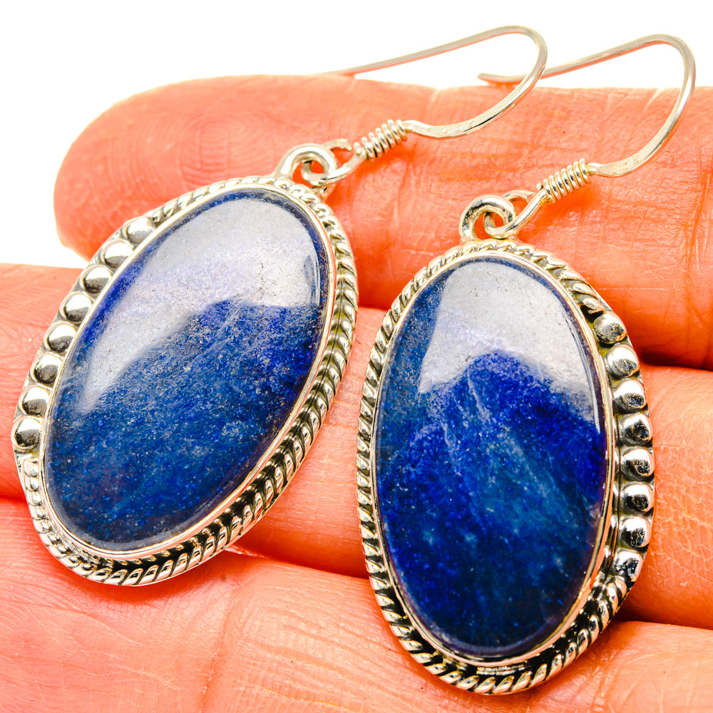 Sodalite Earrings handcrafted by Anasilvercos - EARR428838