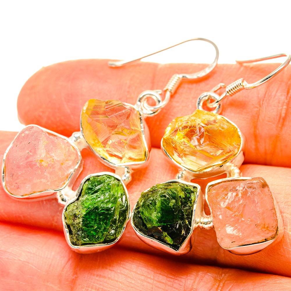 Citrine Earrings handcrafted by Anasilvercos - EARR428884