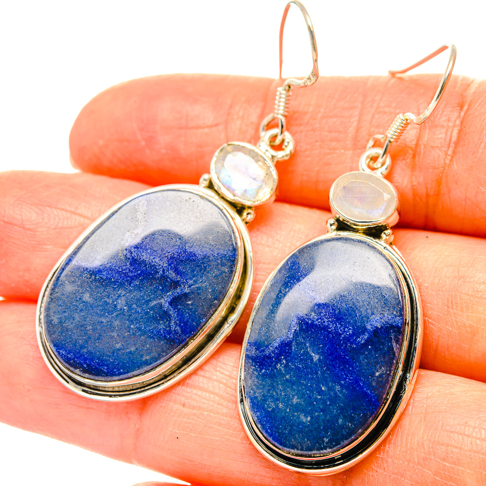 Sodalite Earrings handcrafted by Anasilvercos - EARR428939