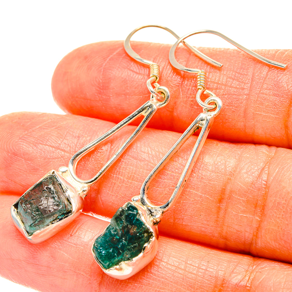Apatite Earrings handcrafted by Anasilvercos - EARR428945