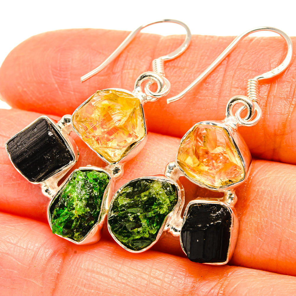Citrine Earrings handcrafted by Anasilvercos - EARR428975