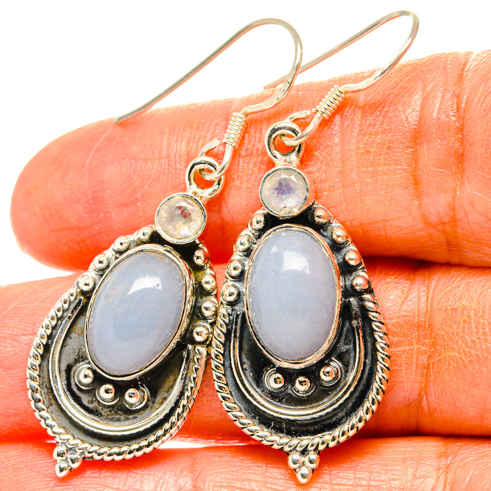 Aquamarine Earrings handcrafted by Anasilvercos - EARR429002