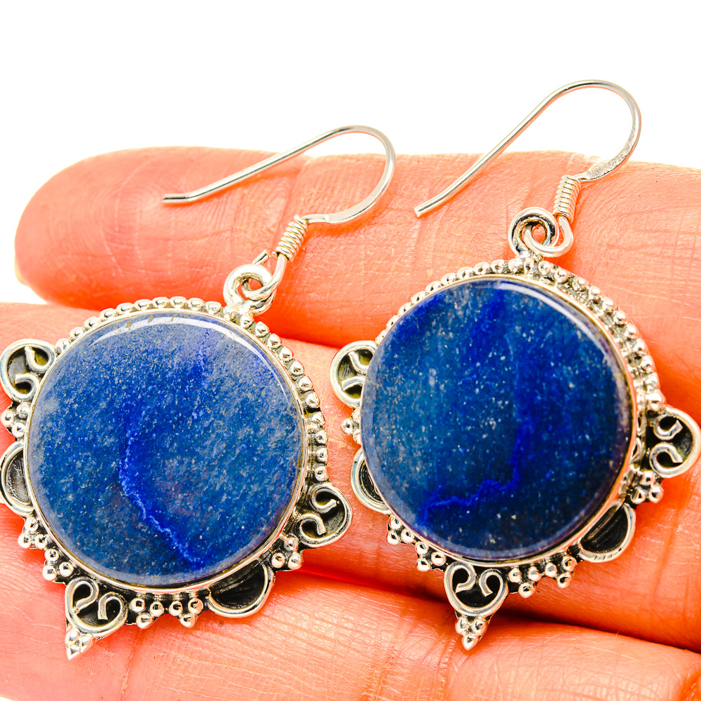 Sodalite Earrings handcrafted by Anasilvercos - EARR429094