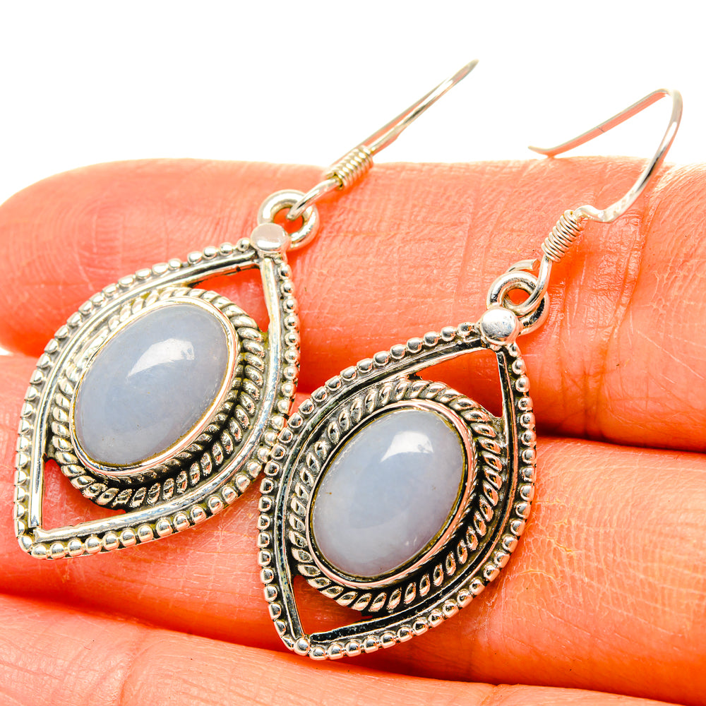 Aquamarine Earrings handcrafted by Anasilvercos - EARR429141