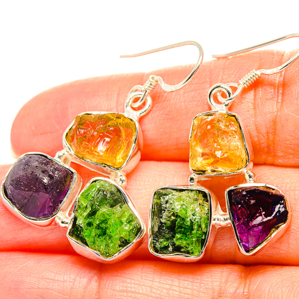Citrine Earrings handcrafted by Anasilvercos - EARR429159