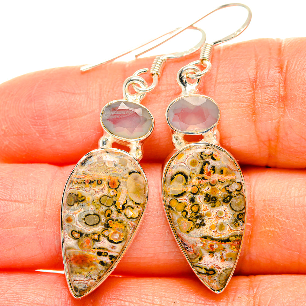 Poppy Jasper Earrings handcrafted by Anasilvercos - EARR429194