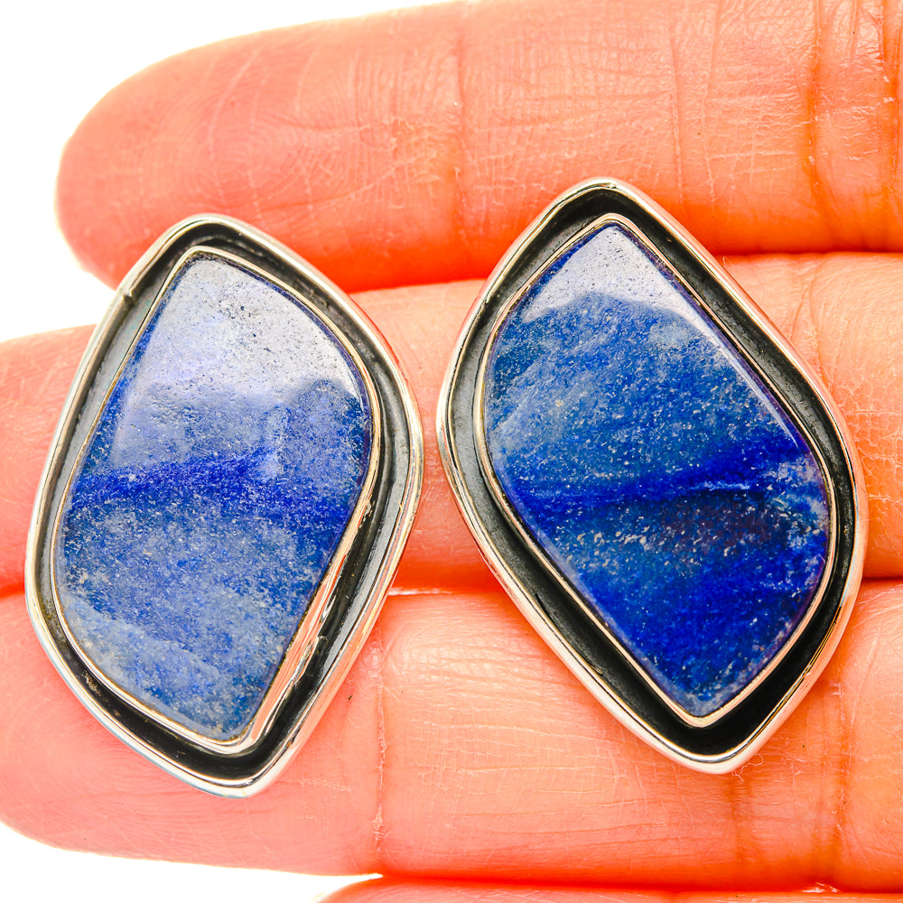 Sodalite Earrings handcrafted by Anasilvercos - EARR429208