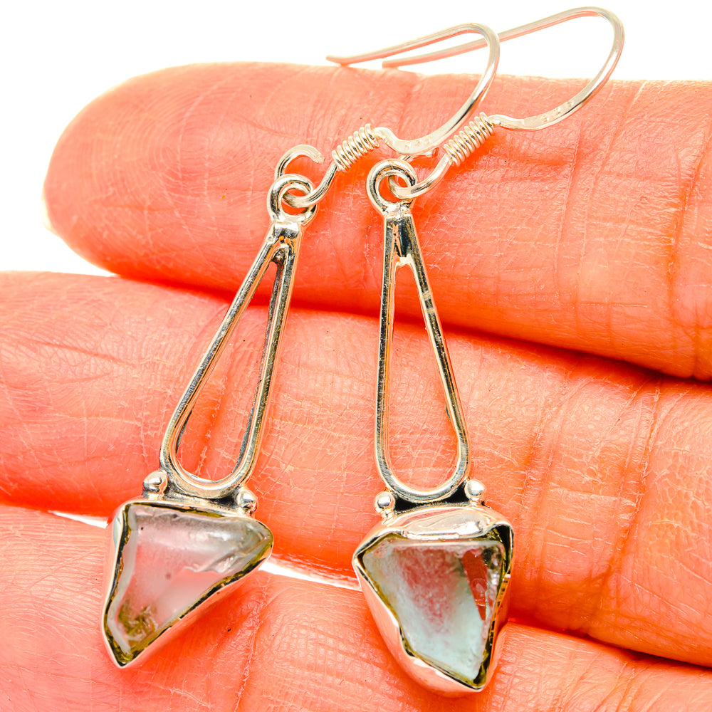 Aquamarine Earrings handcrafted by Anasilvercos - EARR429212