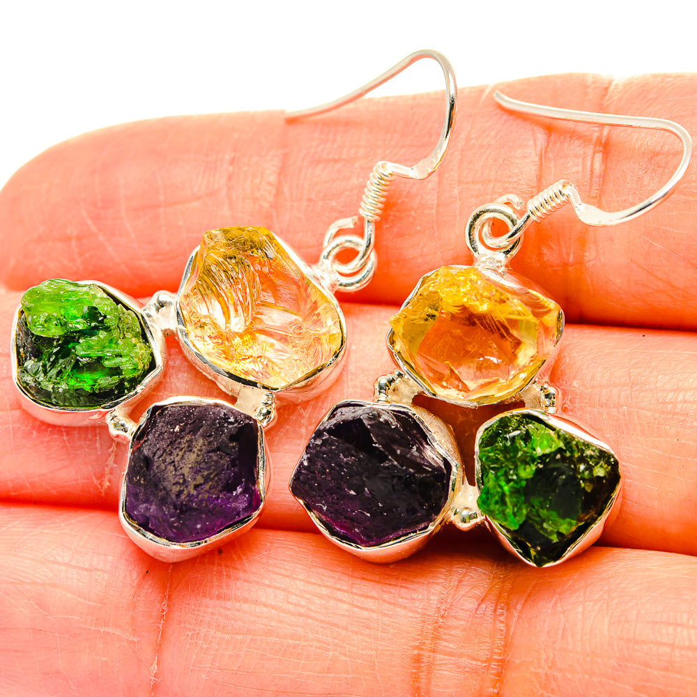 Citrine Earrings handcrafted by Anasilvercos - EARR429221