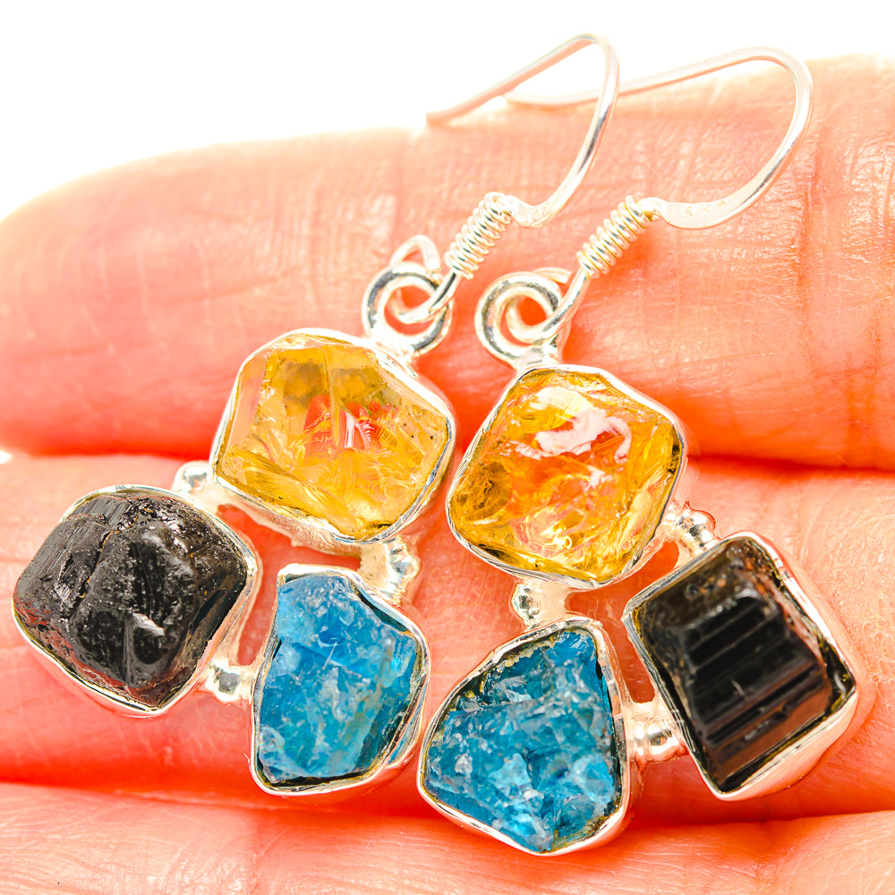 Citrine Earrings handcrafted by Anasilvercos - EARR429252