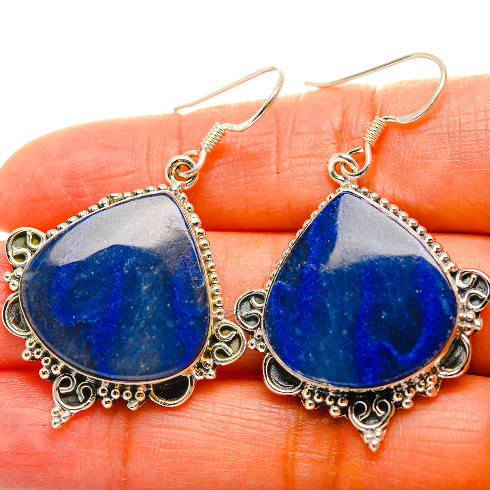 Sodalite Earrings handcrafted by Anasilvercos - EARR429332